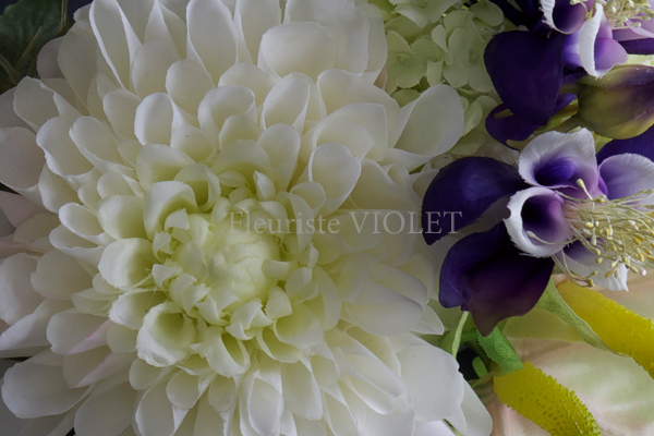 アーティフィシャルフラワー(アートフラワー)ブーケヴァリエM72 詳細3