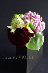 アートフラワーブーケ ブーケロン-S100